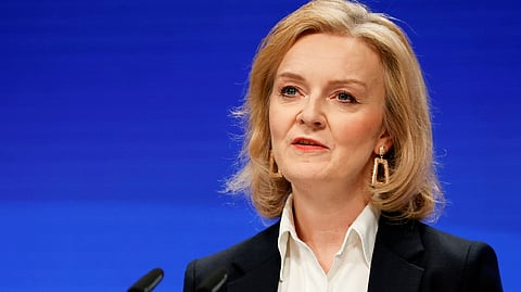 UK Foreign Secretary Liz Truss