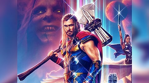 Poster of Thor: Love and Thunder