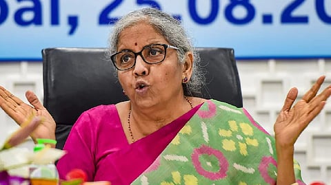 Finance Minister Nirmala Sitharaman