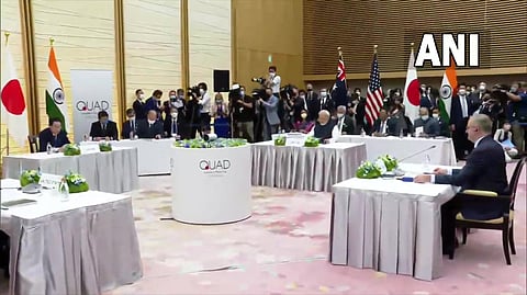 PM Modi, US President Joe Biden, Australian PM Anthony Albanese, and Japanese PM Fumio Kishida assemble for Quad Leaders' Summit in Tokyo