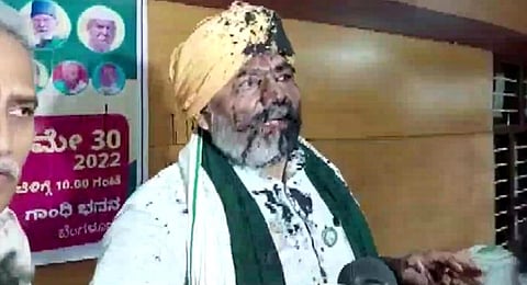 Bhartiya Kisan Union leader Rakesh Tikait