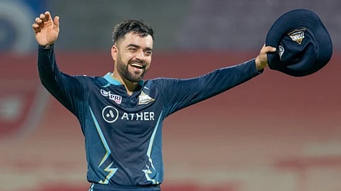 Gujarat Titans leg-spinner Rashid Khan