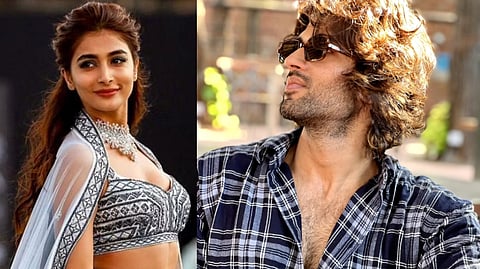 Pooja Hegde and Vijay Deverakonda