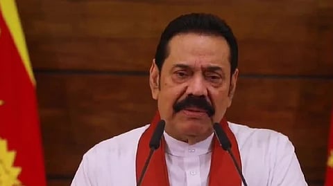 Former Sri Lankan Prime Minister Mahinda Rajapaksa