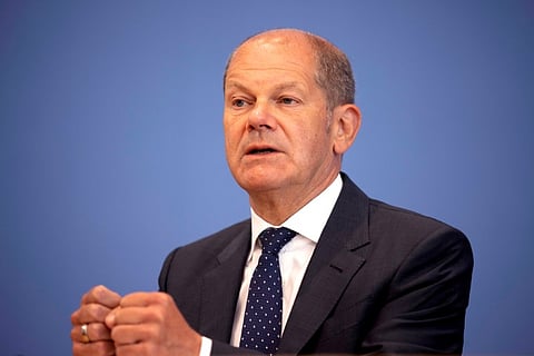 German Chancellor Olaf Scholz
