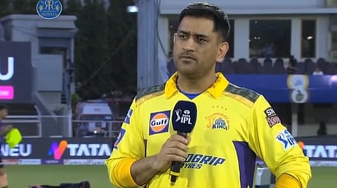 Chennai Super Kings skipper M S Dhoni