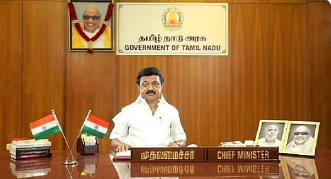 Chief Minister MK Stalin