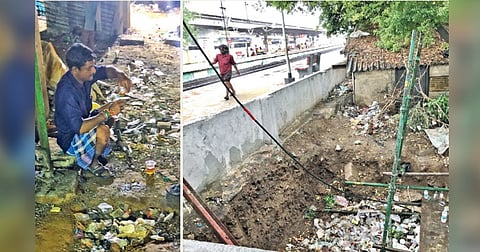 Perungalathur railway station entrance