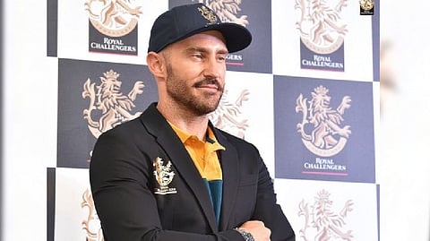 RCB  skipper Faf du Plessis