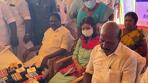 Health Minister Ma Subramanian.