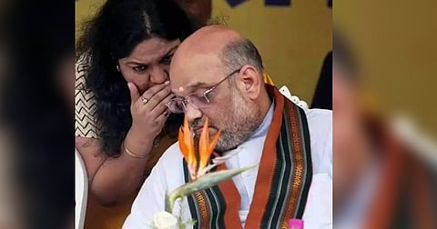 The image was shot during the Garib Kalyan Mela which was held on September 16, 2017 in Ranchi.