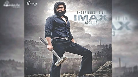 A still from KGF: Chapter 2