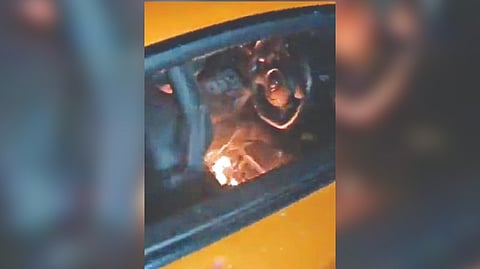 Screengrab from the video