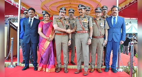 DGP M Ravi, commissioner of police of Tambaram retired from service after 31 years