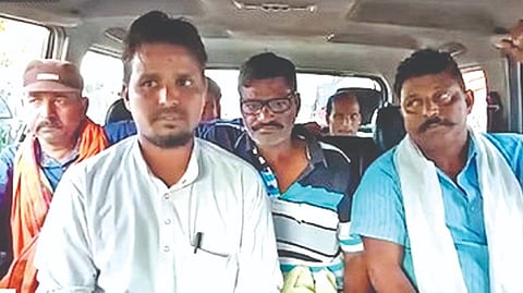 Screengrab from the viral video