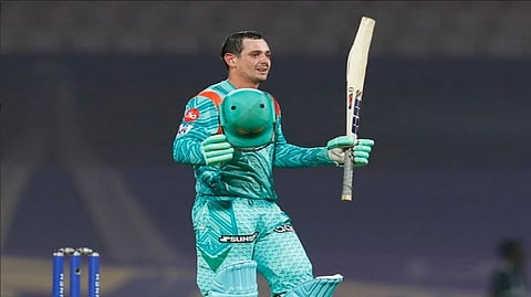 'Bit of frustration', says LSG's De Kock on his century against KKR