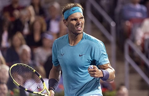 21-time Grand Slam winner Rafael Nadal