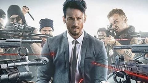 Tiger Shroff in 'Heropanti 2' still.