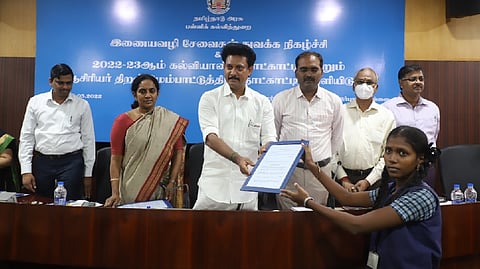 Education Minister Anbil Mahesh Poyyamozhi