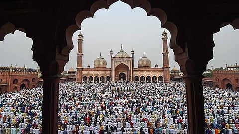Eid prayers in Delhi