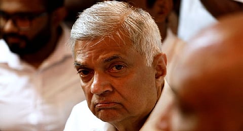 Sri Lanka's Prime Minister Ranil Wickremesinghe