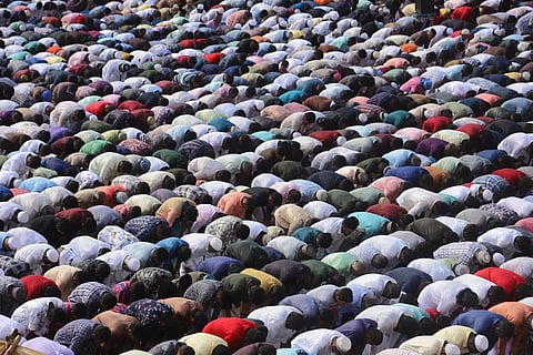 In pics: Several take part in Eid-ul-Fitr prayers in Chennai