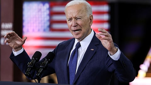 US President Joe Biden