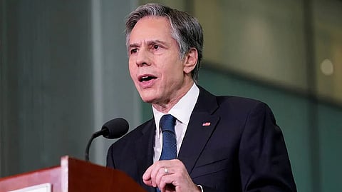 US Secretary of State Antony Blinken.