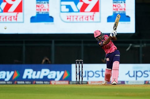 Sanju Samson hits fifty