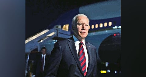 US President Joe Biden