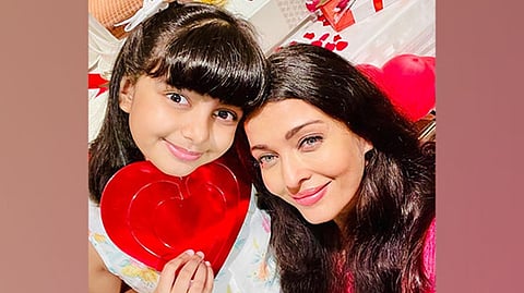 Aishwarya Rai Bachchan with her daughter Aaradhya