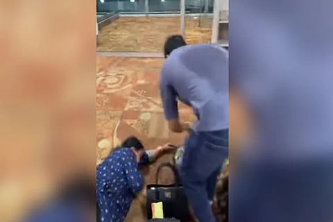 Screengrab from the video