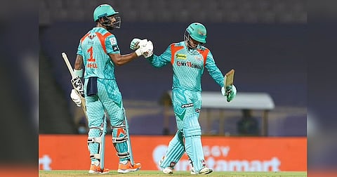 Highest opening partnership ever in the IPL by Quinton de Kock & KL Rahul