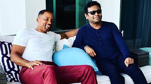 Will Smith and AR Rahman