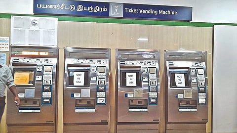 Ticketing machines