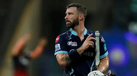 Gujarat Titans batter Matthew Wade