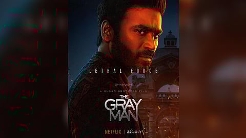 Actor Dhanush in ?The Gray Man?