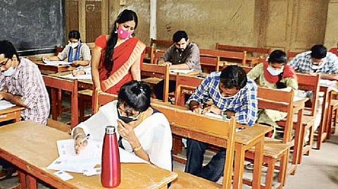 File image of an exam centre.