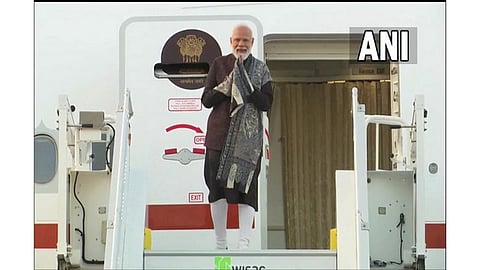 PM Modi arrives in Germany