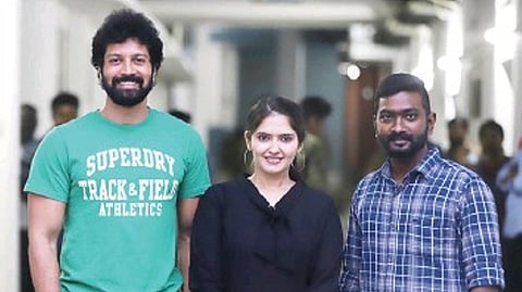 (L-R) Santhosh Prathap, Ayraa, Prasadh