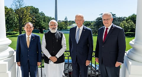 Leaders of India, Australia, Japan and the United States