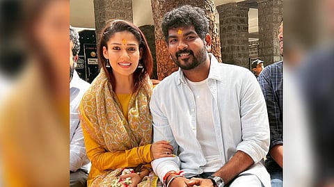 Actress Nayanthara-director Vignesh Shivan