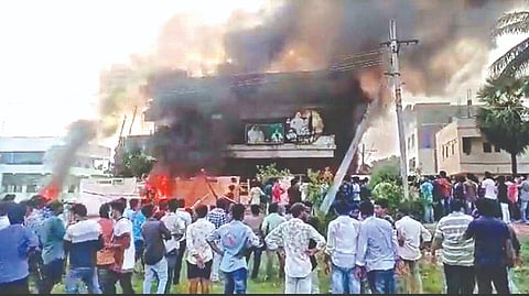 Visuals from the spot