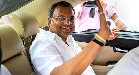 Congress MP Karti Chidambaram