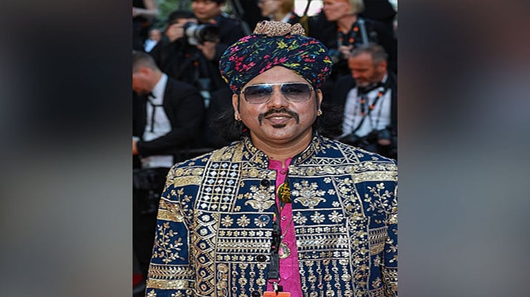 Mame Khan becomes first folk artist to walk Cannes Red Carpet