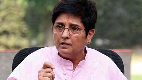former Puducherry lieutenant governor Kiran Bedi