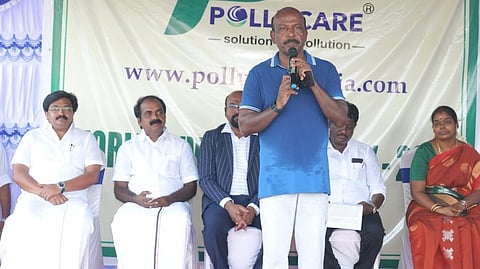 Tamil Nadu Health Minister Ma Subramanian participated in the World Environment Day event at Besant Nagar