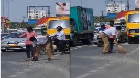 Screengrab of the video