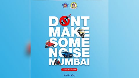 Poster tweeted by 
Mumbai Traffic Police