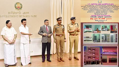 CM Stalin inaugurated 20 All Women Police Stations on Thursday